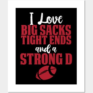 Big Sacks Tight Ends and a Strong D Posters and Art